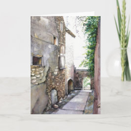 Tarjeta de saludo en grignan 5" x 7"