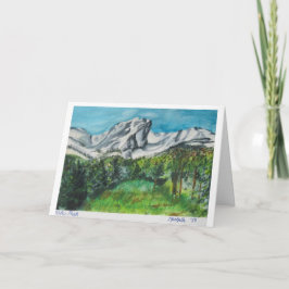 Tarjeta de saludo Estes Park Rocky Mountains