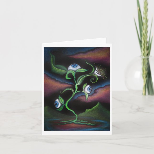 Tarjeta de saludo "Eyeris" (Anverso)