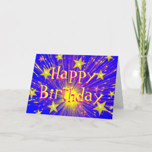 Tarjeta de saludo 'Feliz Cumpleaños'
