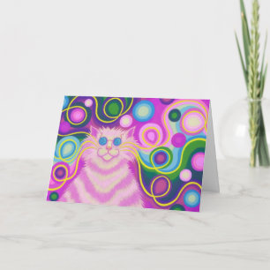 Tarjeta de saludo 'Feliz Cumpleaños' rosa-delic-ga