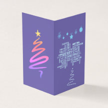 Tarjeta de saludo "Feliz Navidad"
