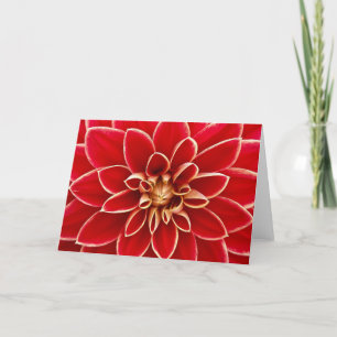 Tarjeta de saludo floral