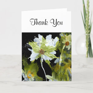 Tarjeta de saludo floral
