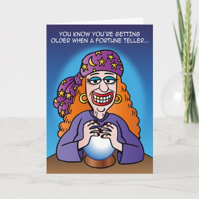 Tarjeta de saludo 'Fortune Teller' (Anverso)