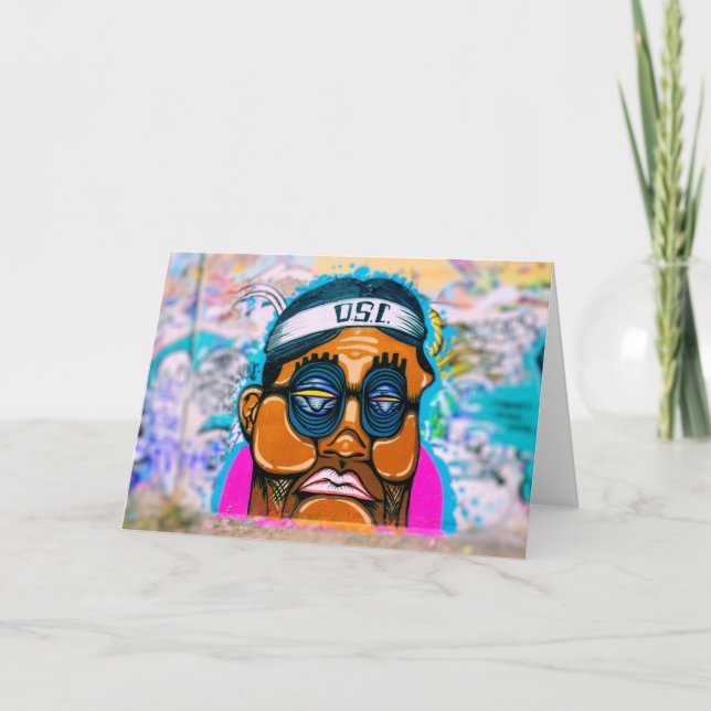 Tarjeta de saludo Graffiti Park (Anverso)