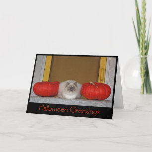 Tarjeta de saludo "Halloween Greetings"