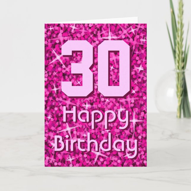 Tarjeta de saludo 'Happy Birthday' (Cumpleaños fel (Anverso)
