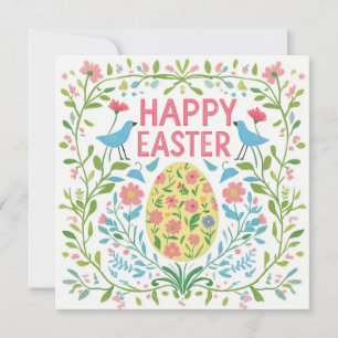 Tarjeta de saludo "Happy Easter"