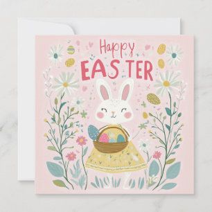 Tarjeta de saludo "Happy Easter"