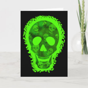 Tarjeta de saludo 'Happy Halloween' de Big Skull