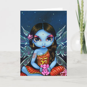 Tarjeta de saludo "Hindu Fairy"
