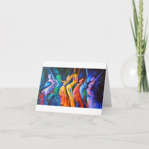 Tarjeta de saludo Hip-Dance