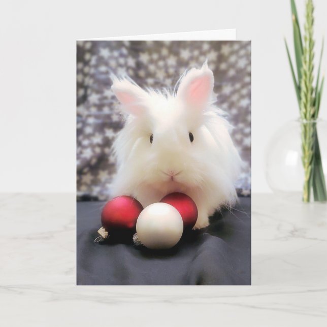 Tarjeta de saludo "Hoppy Holidays" (Anverso)