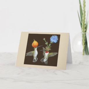 Tarjeta de saludo horizontal Doug y Cheryl