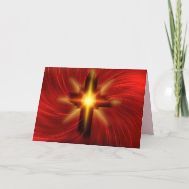 tarjeta de saludo ilumina el camino (Anverso)