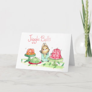 Tarjeta de saludo Jiggle Bells