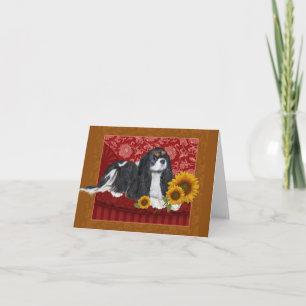 Tarjeta de saludo, King Charles Cavalier Spaniel, 