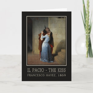 Tarjeta de saludo Kiss/Il Bacio