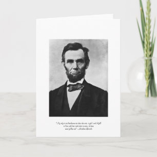 Tarjeta de saludo Lincoln "Esposa hermosa" Love