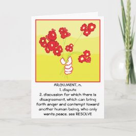 Tarjeta De Saludo "Lo SIENTO"