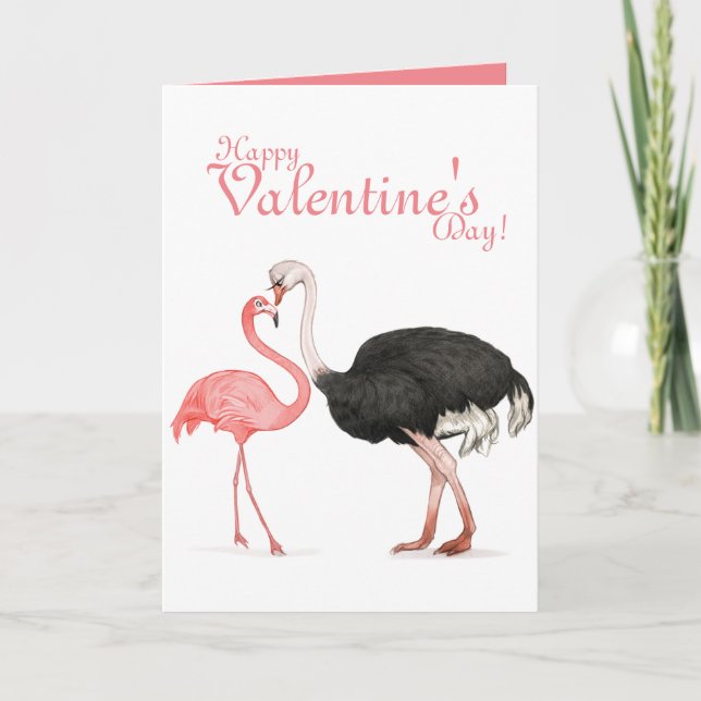 Tarjeta de saludo Love Bird (Anverso)