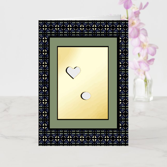 Tarjeta de saludo LOVE Lo que estás haciendo - Adi (Orquídea)