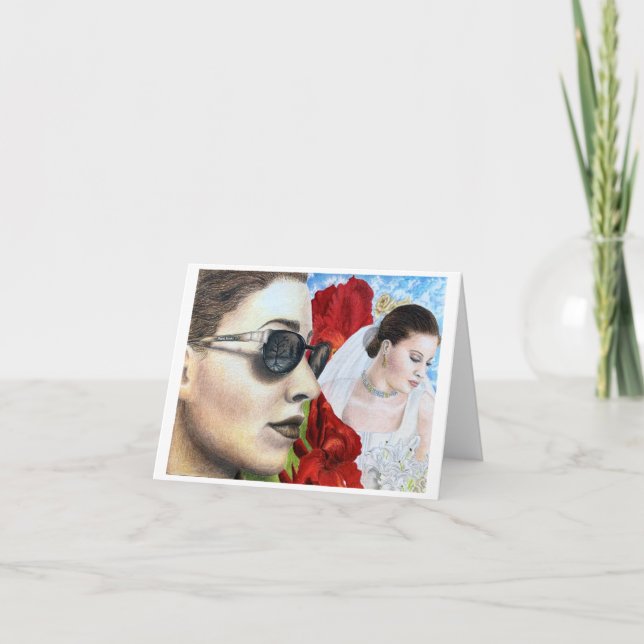 Tarjeta de saludo "Memoria" (Anverso)