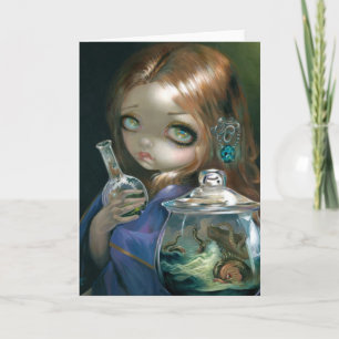 Tarjeta de saludo "Microcosm: Sea Monsters"