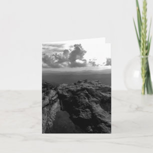 Tarjeta de saludo Mountain Peak Nature Landscape P