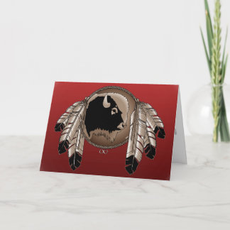 Tarjeta de saludo nativo Metis Nation Card