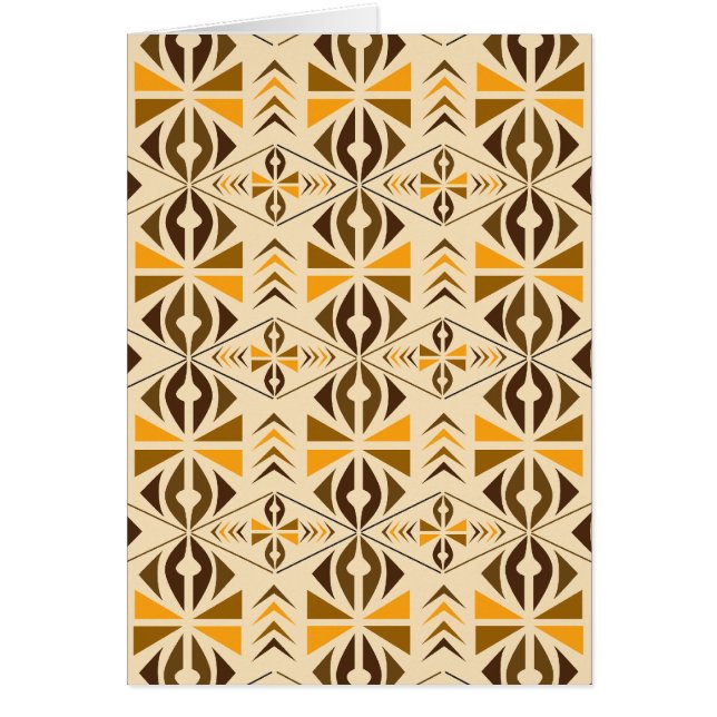 Tarjeta de saludo Navajo (Frente)