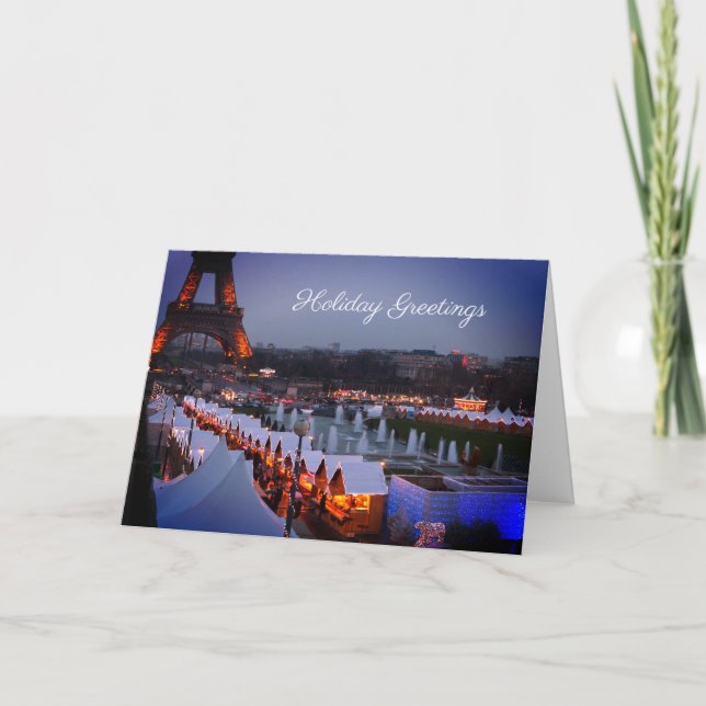 Tarjeta de saludo navideño (Anverso)