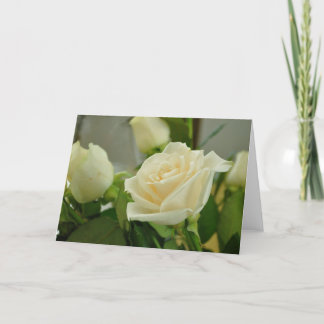 Tarjeta de saludo/nota Rosa