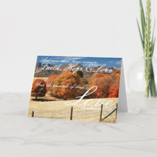 Tarjeta de saludo paisajístico Utah con guiones
