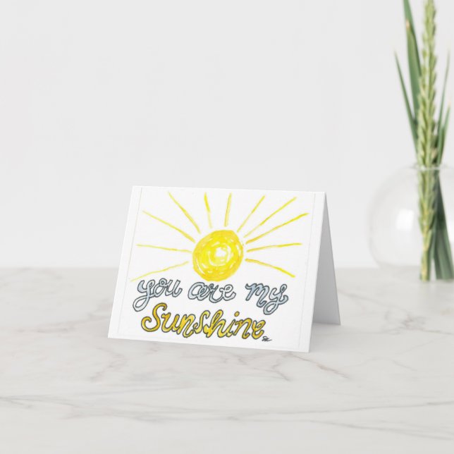 Tarjeta De Saludo Para Cualquier Ocasión (Anverso)