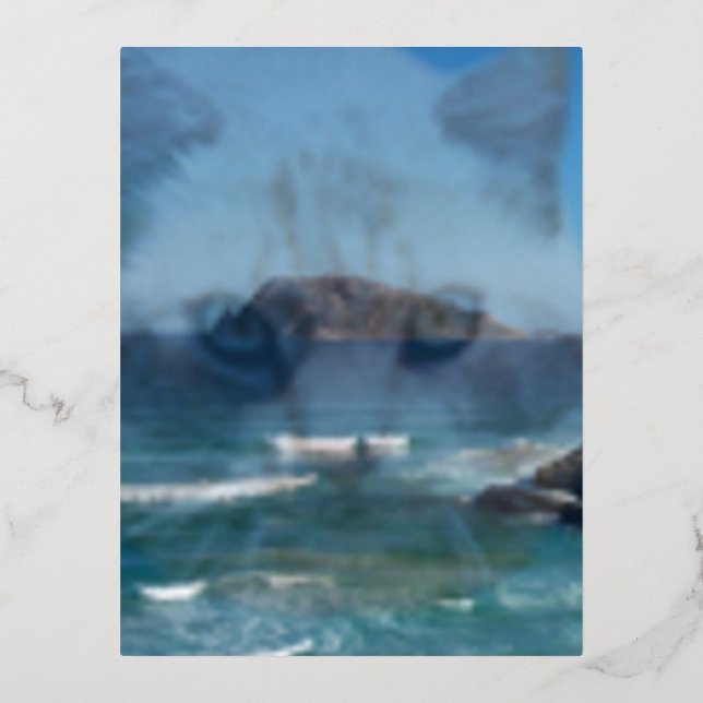 Tarjeta de saludo para gatos Manderlay Haunting (Anverso)