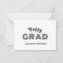 Tarjeta De Saludo Para Graduación