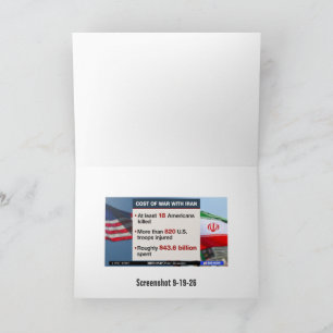 Tarjeta de saludo para periodista del sistema de a