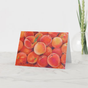Tarjeta de saludo Pastel Peaches