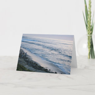 Tarjeta de saludo Personalizado de California Ocea