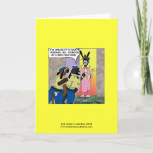 Tarjeta de saludo Personalizado divertida para per