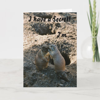 Tarjeta de saludo Prairie Dog