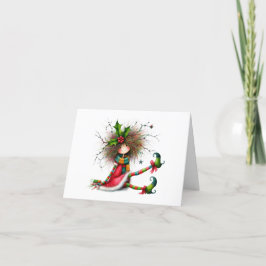 Tarjeta de saludo rápida y rápida