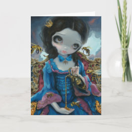 Tarjeta de saludo "Reina de las abejas"