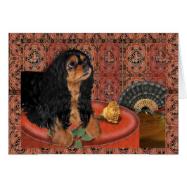 Tarjeta de saludo, Rey Charles Cavalier Spaniel