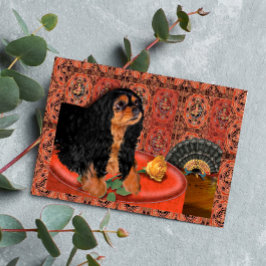 Tarjeta de saludo, Rey Charles Cavalier Spaniel