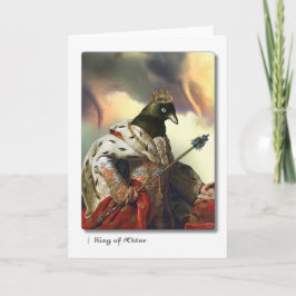 Tarjeta de saludo Rey de Aéter Tarot