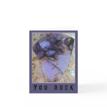 Tarjeta de saludo Rock You Rock de Oregon Holly Bl