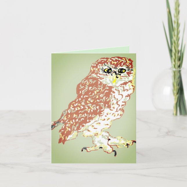 Tarjeta de saludo : Sabiduría (Anverso)